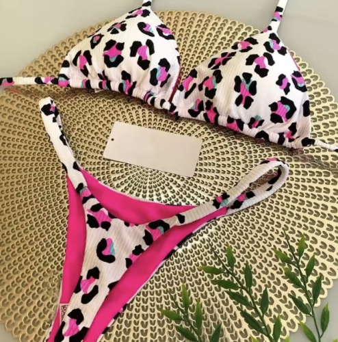 Strój kąpielowy bikini Panterka Neon id id Dybcia