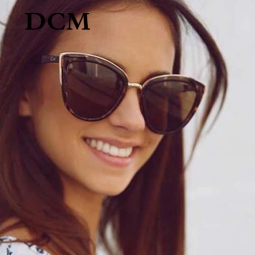 Retro okulary przeciwsłoneczne damskie