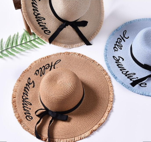 Kapelusz Hello Sunshine słomkowy Lato 