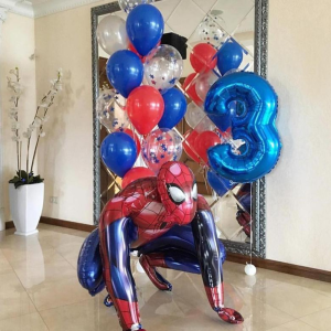 Zestaw na urodziny Spiderman balony 
