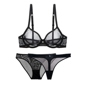 Ultra cienka bielizna damska Majtki+stringi 00