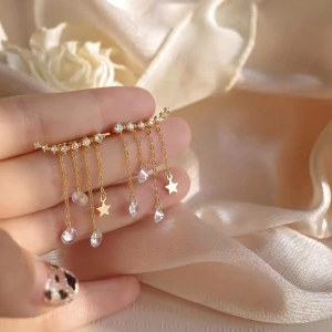 Kolczyki damskie Kryształki  