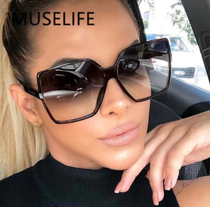 Duże okulary przeciwsłoneczne damskie