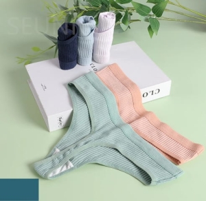 Zestaw 3 par Stringi damskie 013 Lady 