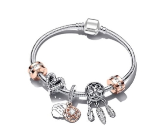 Bransoletka damska charms Łapacz snów