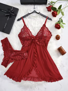 Rozkloszowana haleczka i majtki 114 