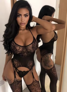 Bodystocking damskie erotyczne 166 