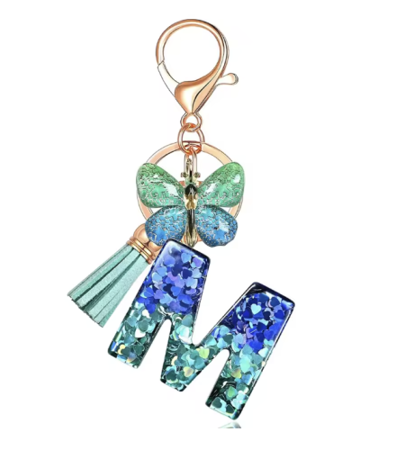 Breloczek do kluczy literka