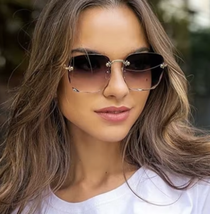 Okulary damskie kwadratowe gradientowe  Ok12