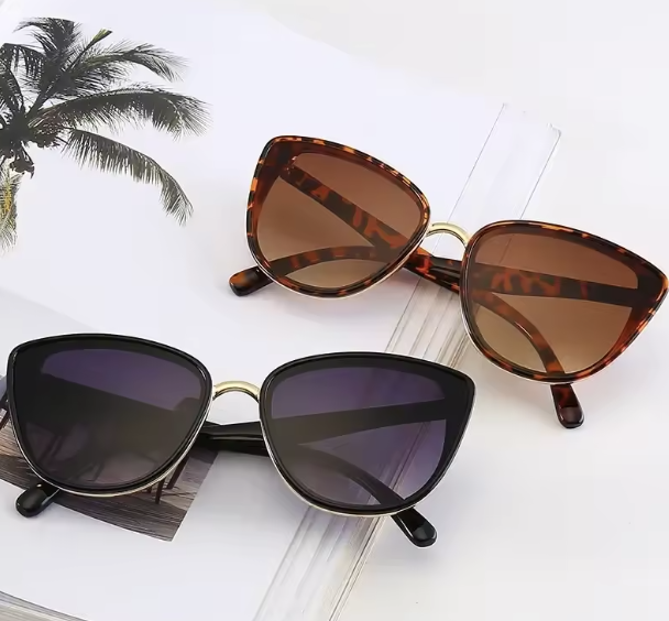 Retro okulary przeciwsłoneczne damskie