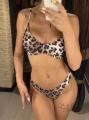 Strój kąpielowy bikini panterka