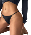 Koronkowe stringi damskie z ozdobnym haftem – S do 3XL