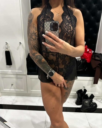 Body damskie z otwartym krokiem