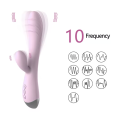 Wibrator punktu G z funkcją stymulacji łechtaczki. 10 trybów wibracji, ergonomiczny kształt, miękki silikon i elegancki design. Idealny do intensywnych doznań.