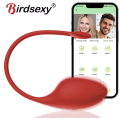 Wibrator sterowany aplikacją w telefonie Bluetooth. Bezprzewodowe jajko wibracyjne z pilotem, 9 trybów, silikon medyczny. Idealny dla par na odległość. Dybcia.pl.