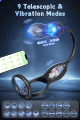 Podwójny wibrator dla mężczyzn z pierścieniem erekcyjnym i masażem prostaty. 9 trybów wibracji, sterowanie aplikacją, silikon medyczny. Intensywna stymulacja penisa i odbytu.