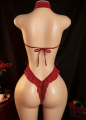 Koronkowe body erotyczne S-3XL z odkrytym biustem