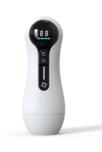 Nowoczesny masturbator automatyczny z 10 programami wibracji, 5 poziomami ssania, wyświetlaczem LED i wyjmowaną tuleją TPE. Ładowanie USB, cicha praca i realistyczne doznania. Idealny dla mężczyzn szukających intensywnej stymulacji.