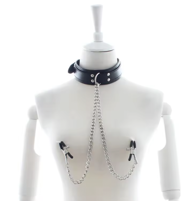 Choker + zacisk na sutki