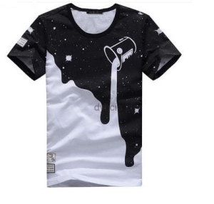 T-shirt wiadro czarna M-XXXL